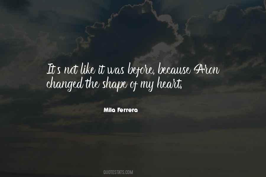 Heart Shape Quotes #741170