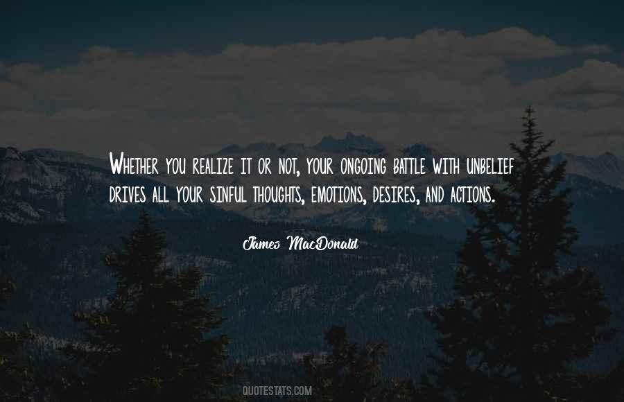 Thoughts And Desires Quotes #1162965