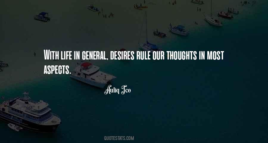 Thoughts And Desires Quotes #1194027