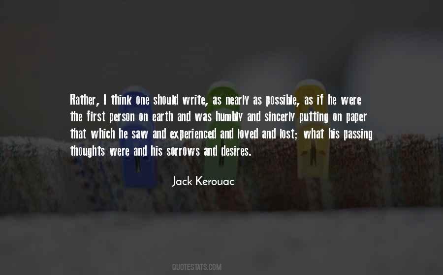 Thoughts And Desires Quotes #1370667