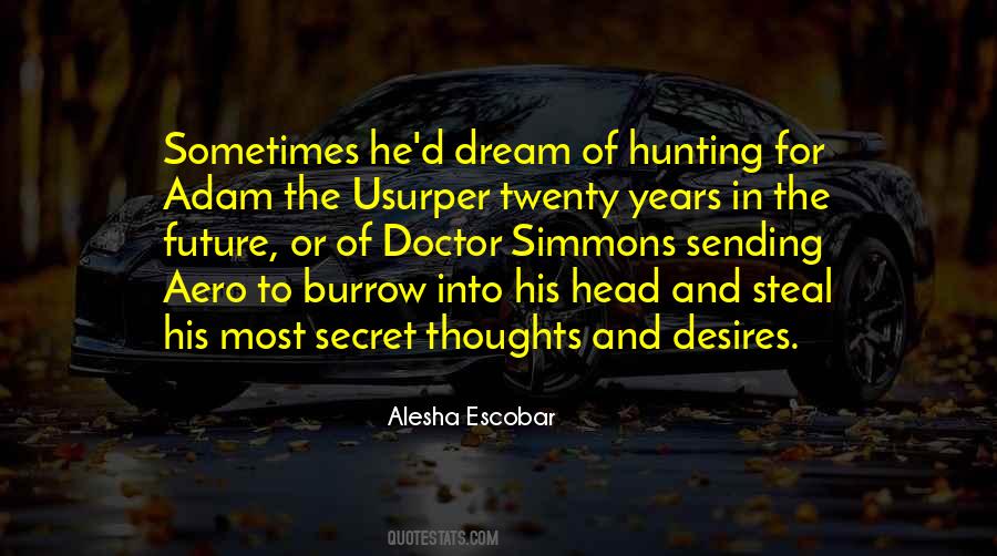Thoughts And Desires Quotes #143384