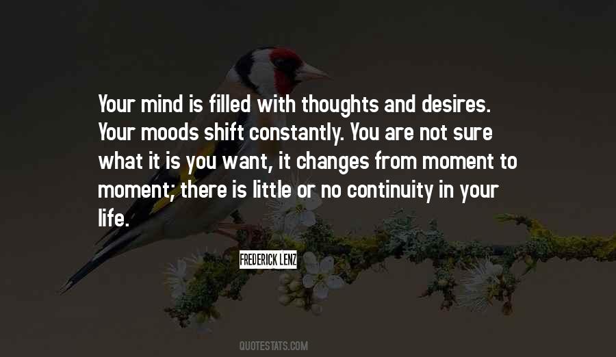Thoughts And Desires Quotes #1613613