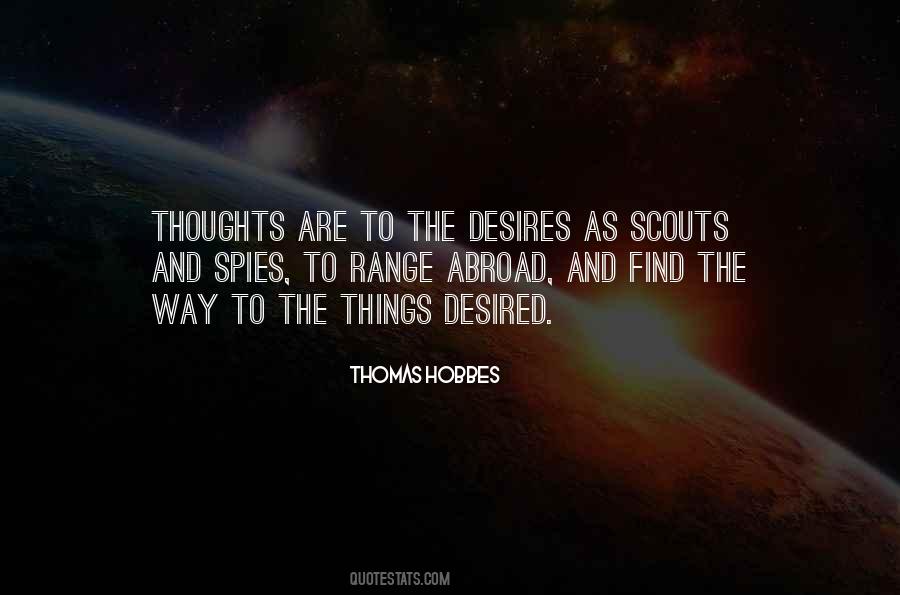 Thoughts And Desires Quotes #567113