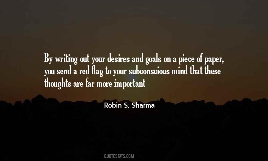 Thoughts And Desires Quotes #602587