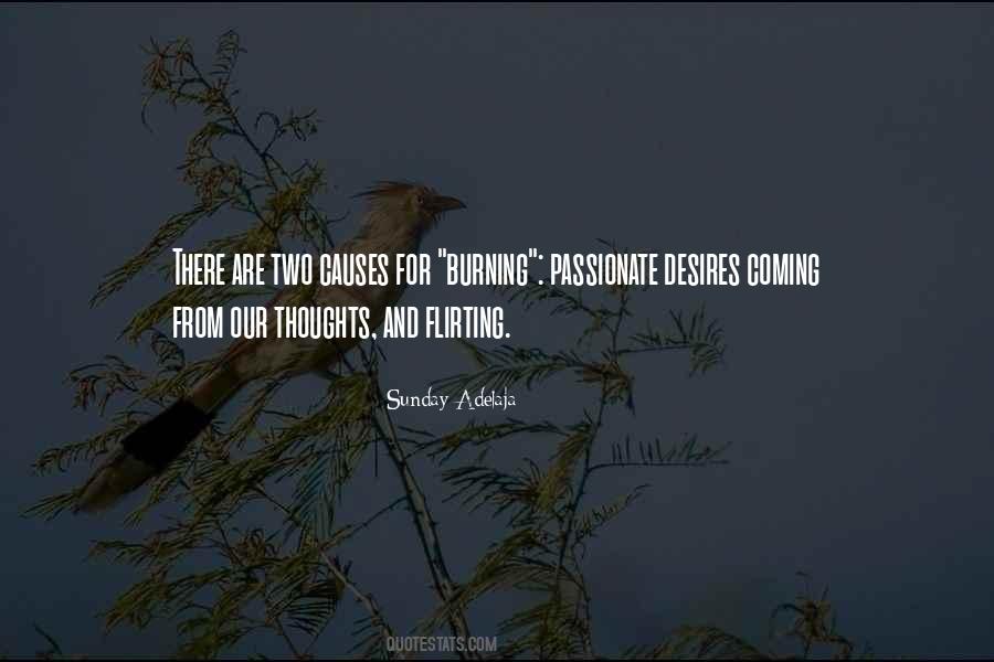 Thoughts And Desires Quotes #71685