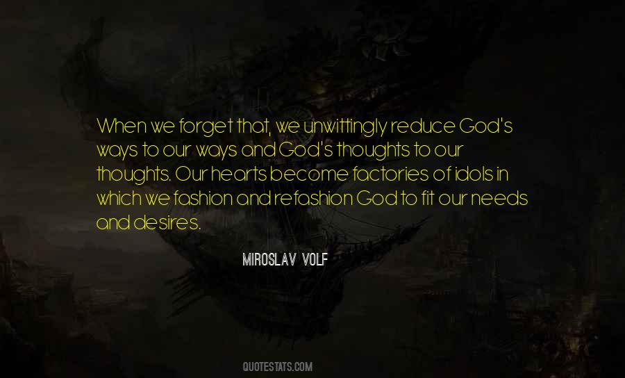 Thoughts And Desires Quotes #952982
