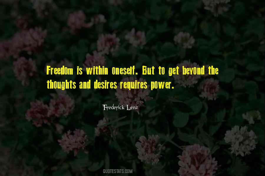 Thoughts And Desires Quotes #99782