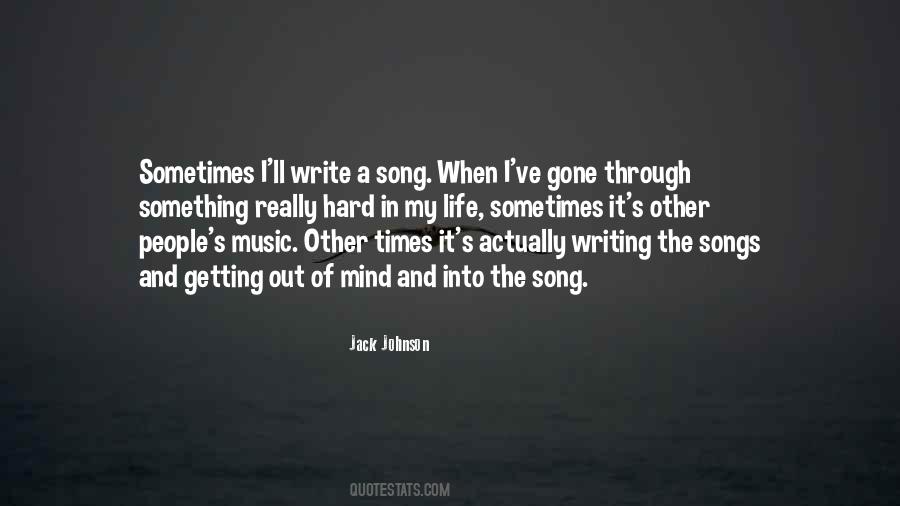 Life In Songs Quotes #172270