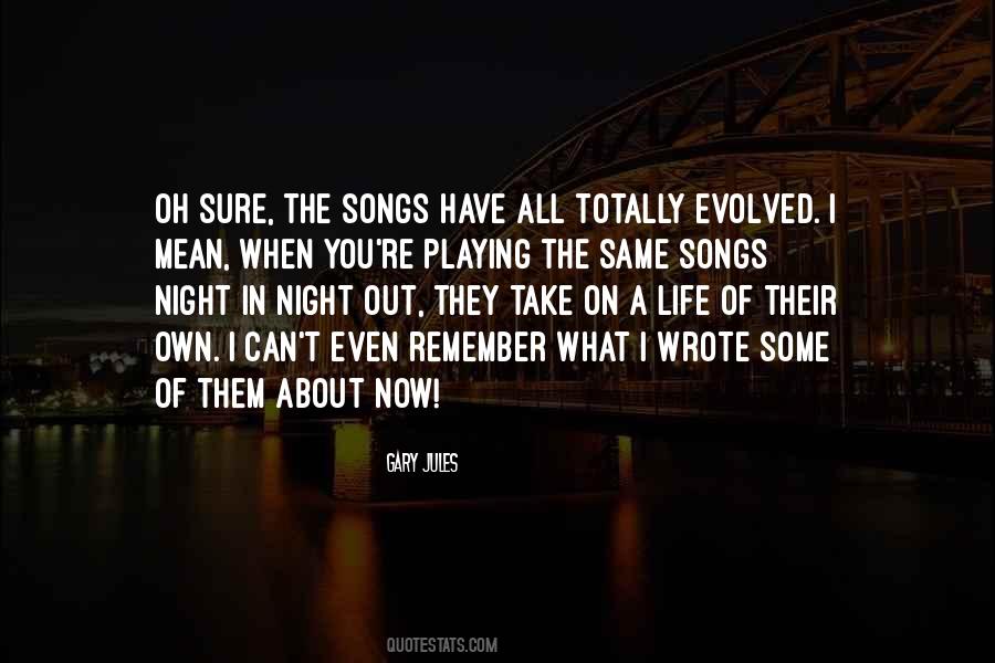 Life In Songs Quotes #220586