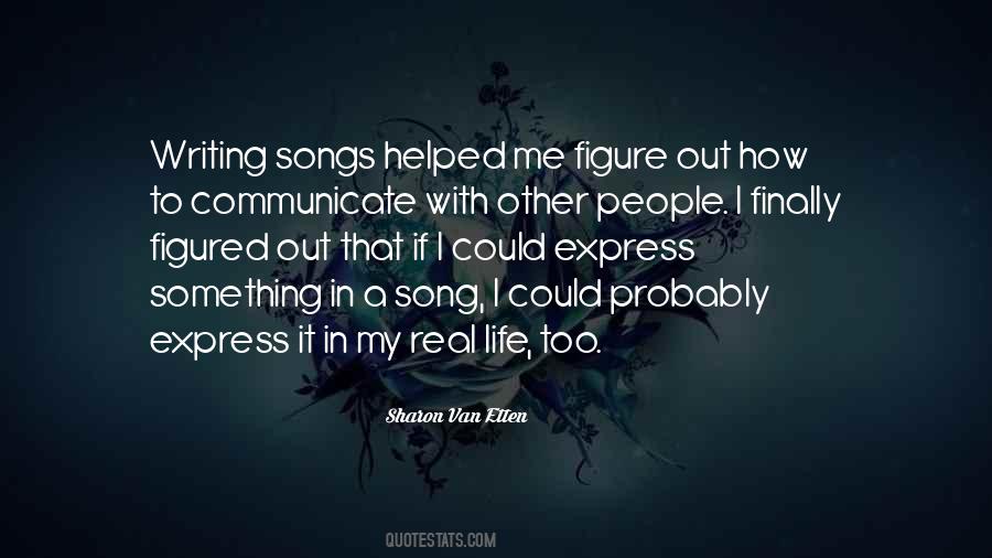 Life In Songs Quotes #296600