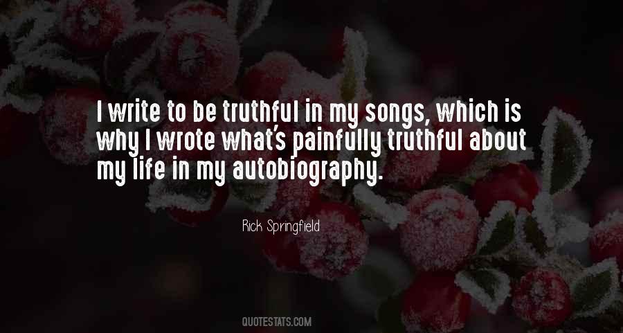 Life In Songs Quotes #550382