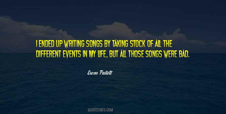 Life In Songs Quotes #976653