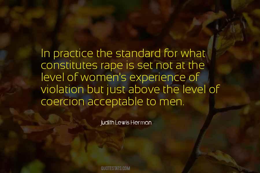 Set The Standard Quotes #1837276