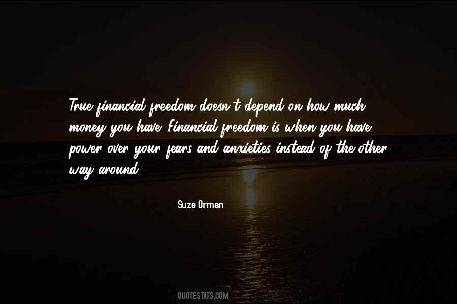 Suze Orman Financial Quotes #725699