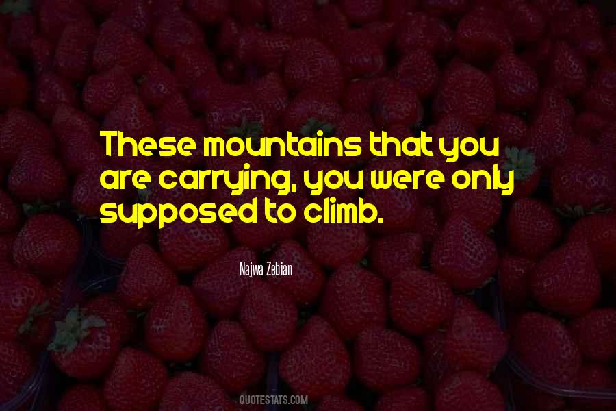 Climb Mountains Quotes #1788166