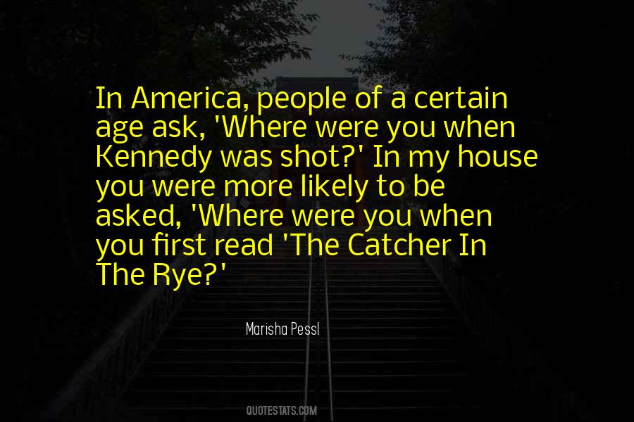 Catcher Rye Quotes #44976
