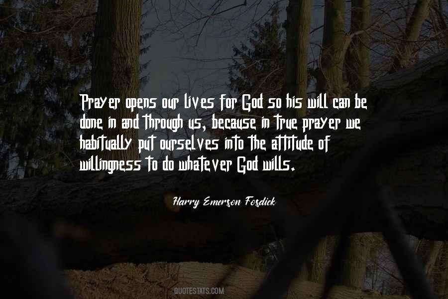 Willingness God Quotes #1473579