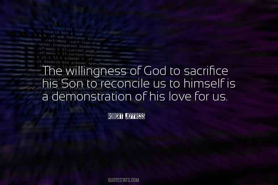 Willingness God Quotes #1587131