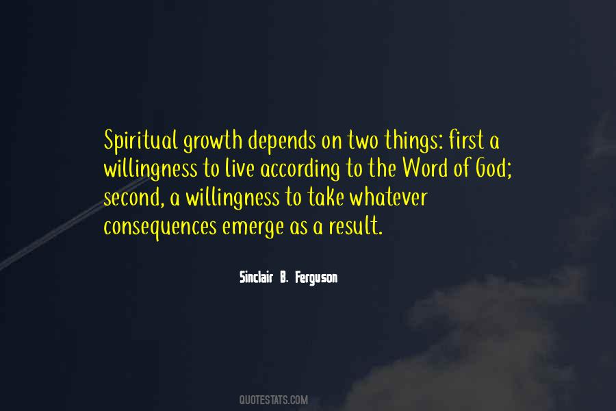 Willingness God Quotes #1857374