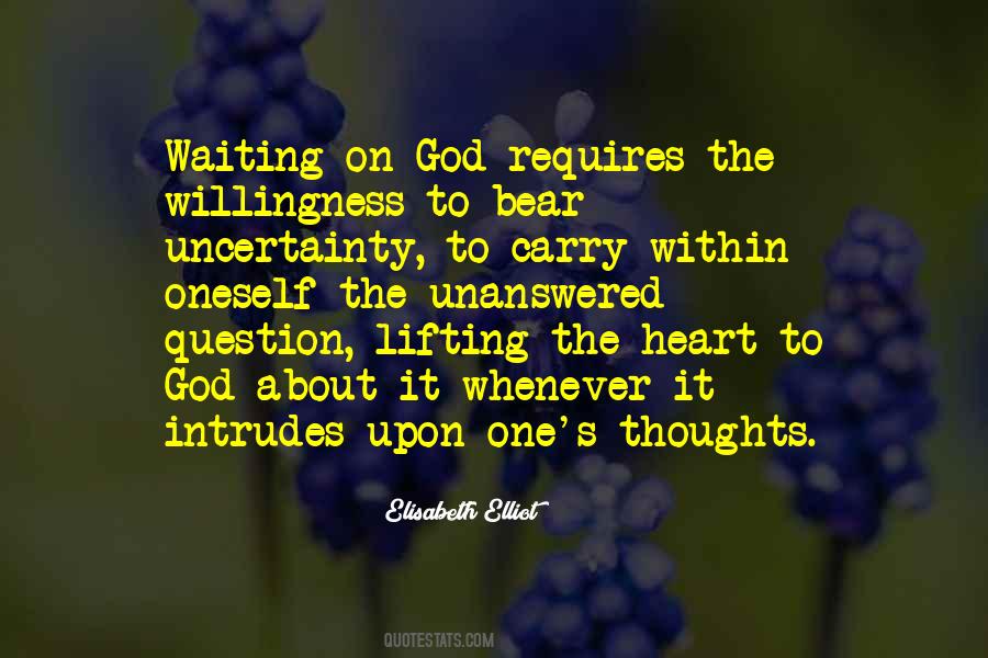 Willingness God Quotes #416594