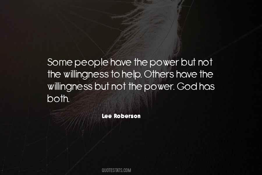 Willingness God Quotes #711669