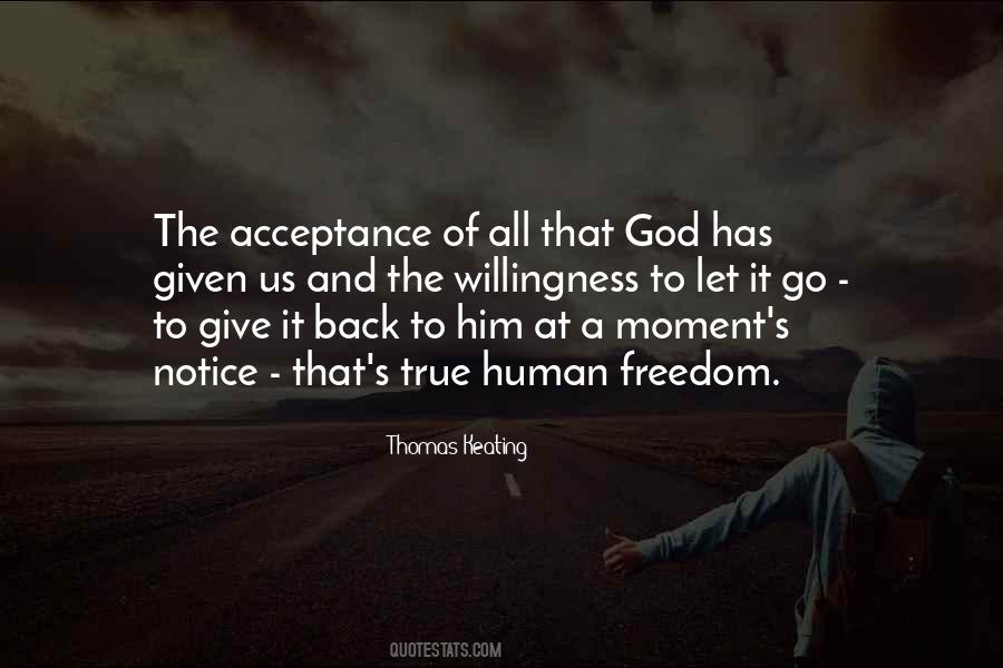 Willingness God Quotes #998011