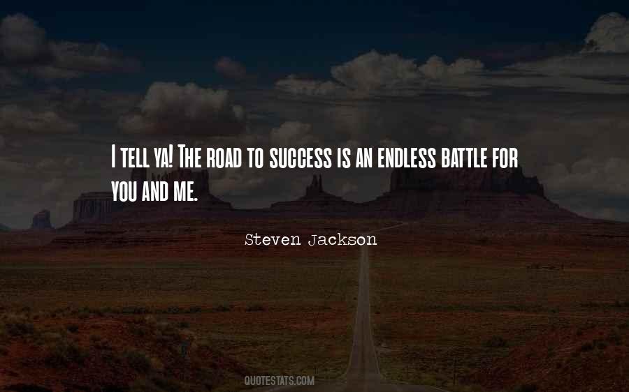 Quotes About The Road To Success #71191