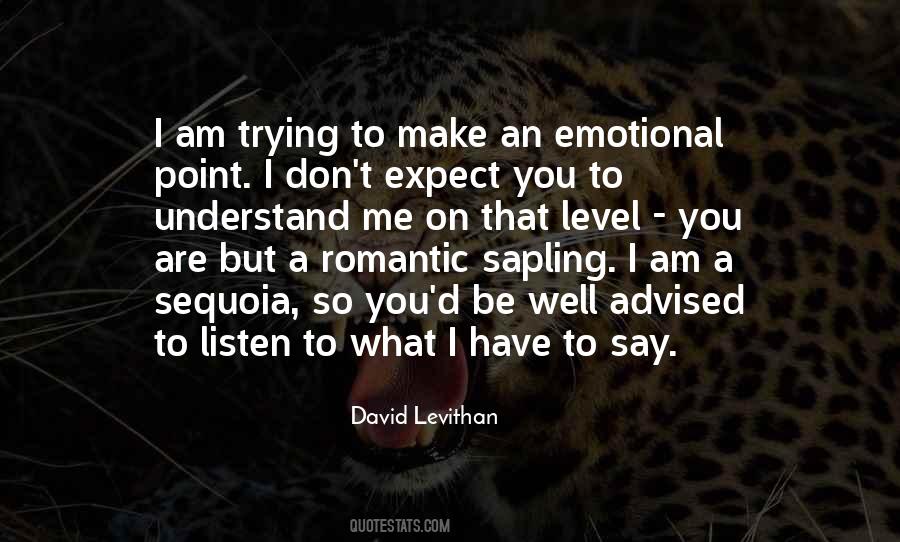 Romantic And Emotional Quotes #695334