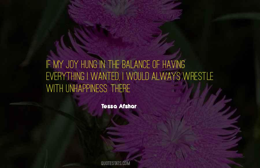 Afshar Tessa Quotes #1421391