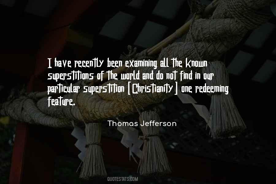 Thomas Jefferson Christianity Quotes #1475141