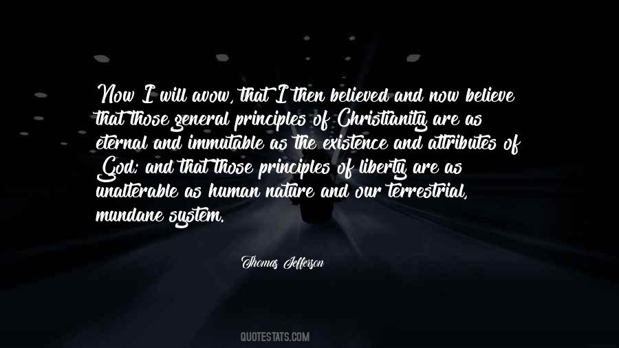 Thomas Jefferson Christianity Quotes #644489