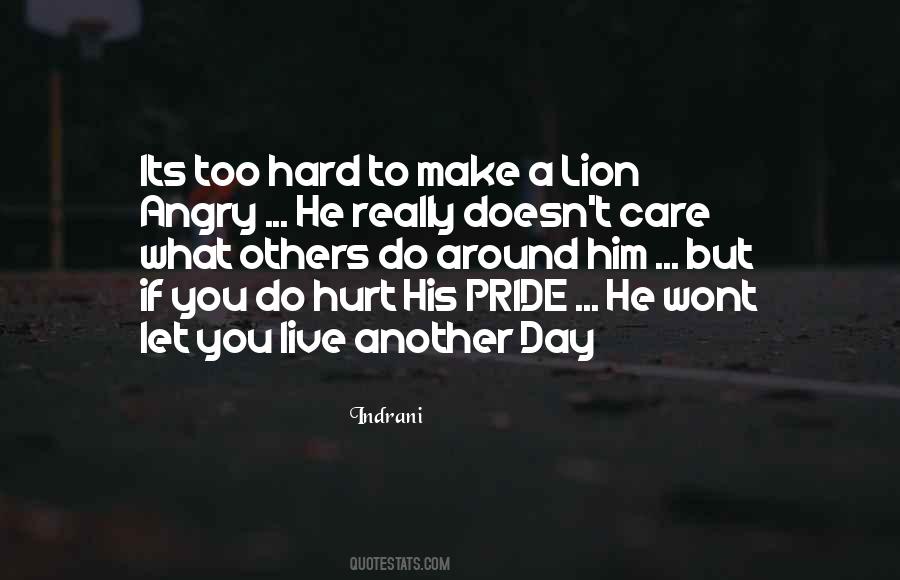 Quotes About Lions Pride #1666375