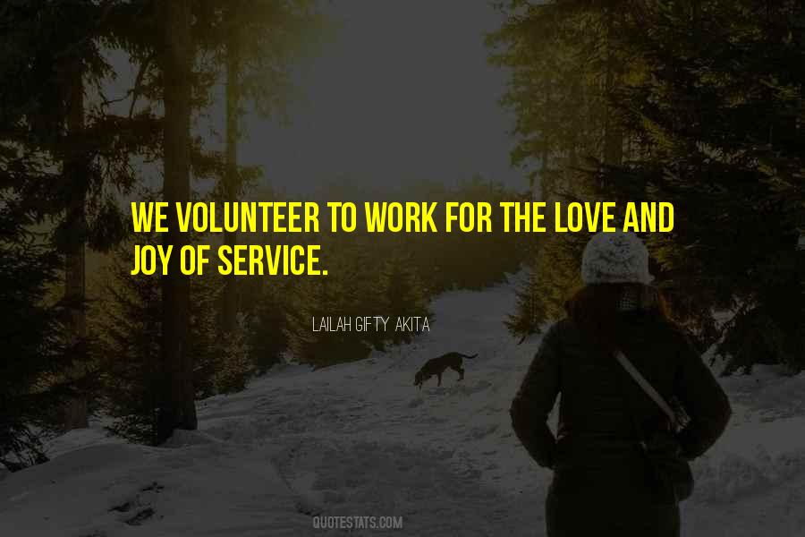 Community Volunteer Work Quotes #624449