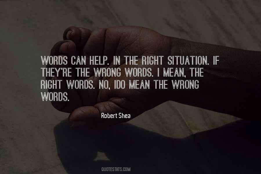 Wrong Words Quotes #610841