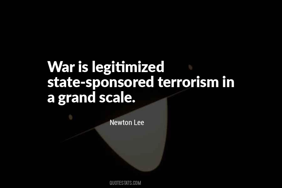 War Or Terrorism Quotes #281638