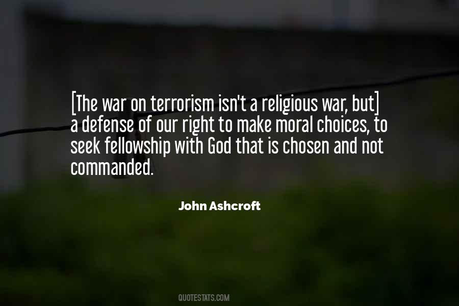 War Or Terrorism Quotes #330576