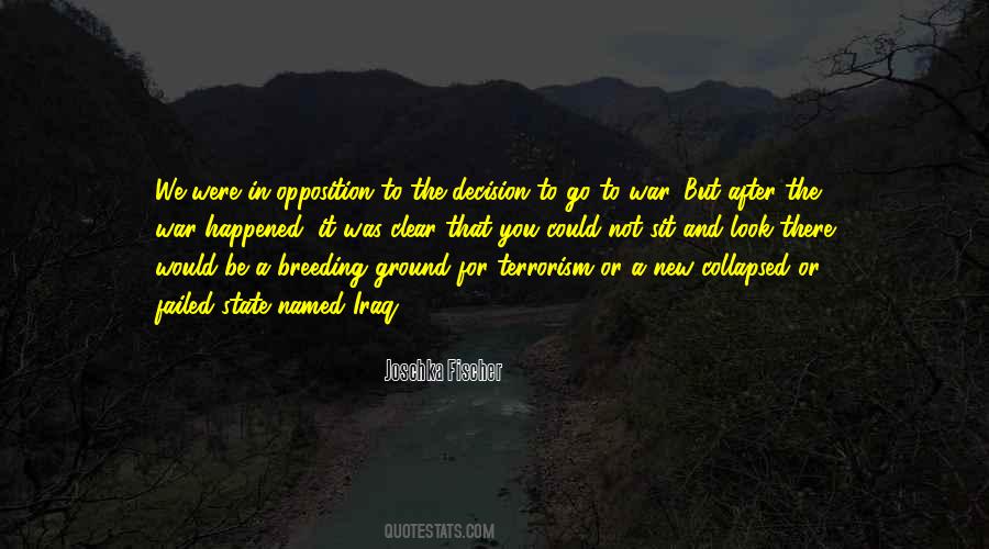 War Or Terrorism Quotes #492167