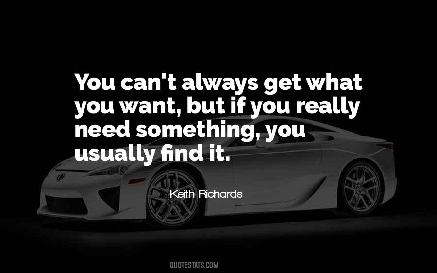 You Usually Find Quotes #1424018