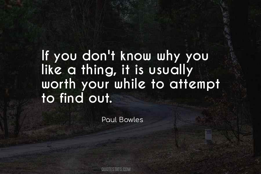 You Usually Find Quotes #1432092
