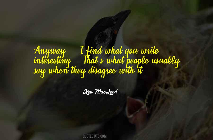 You Usually Find Quotes #627979