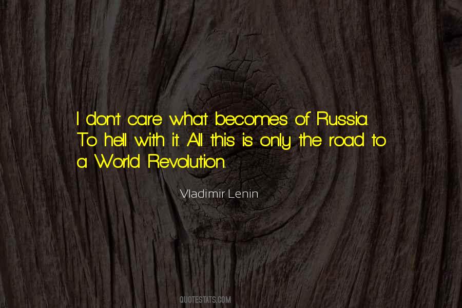 Quotes About The Road To Revolution #993339