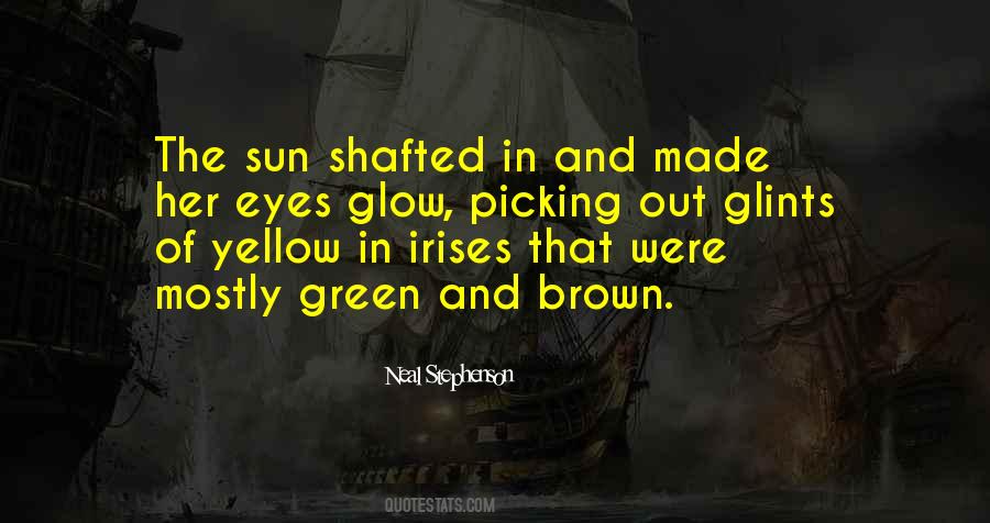 Yellow Eyes Quotes #1698040