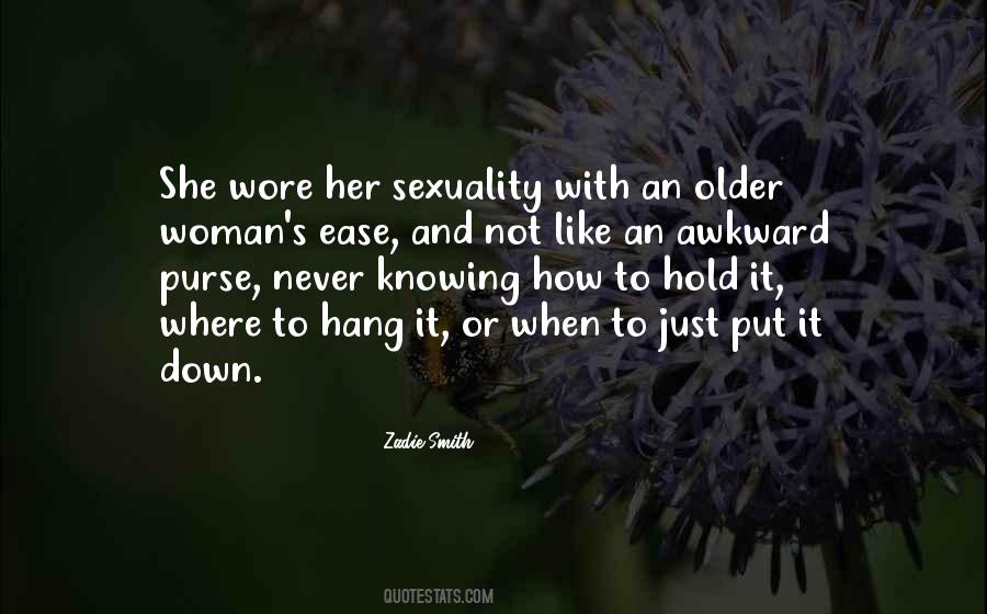 With Older Women Quotes #1868535