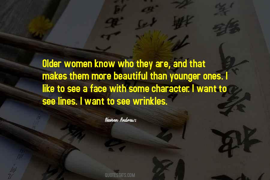 With Older Women Quotes #243062
