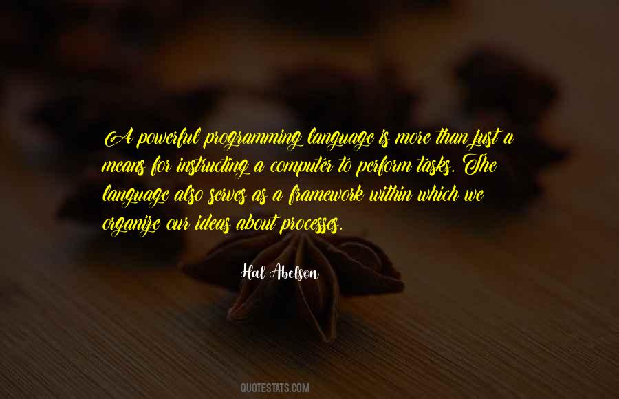 Programming Language Quotes #1188197