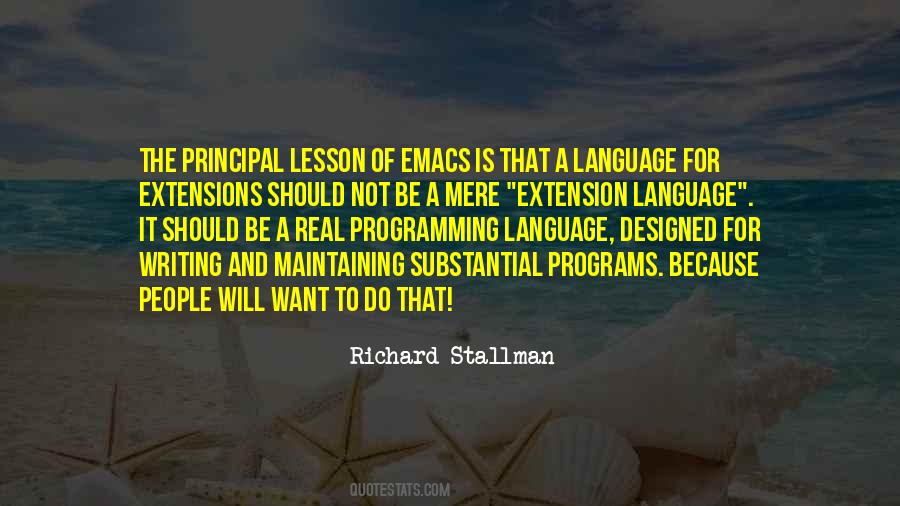 Programming Language Quotes #1384947