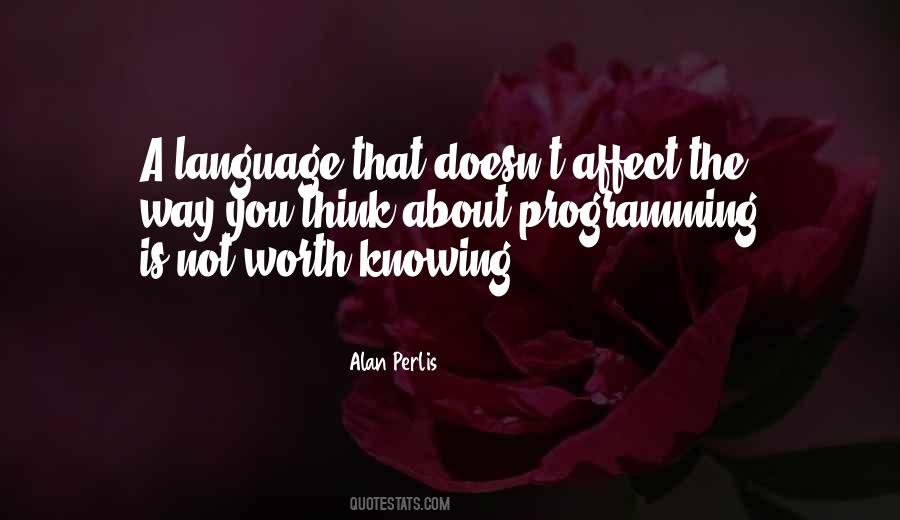 Programming Language Quotes #169476