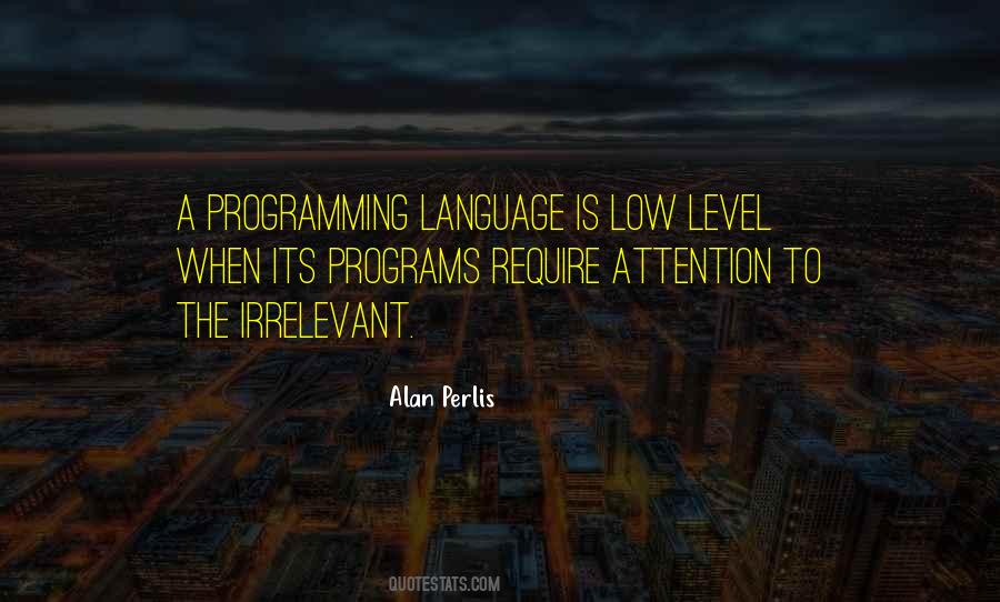 Programming Language Quotes #1705823