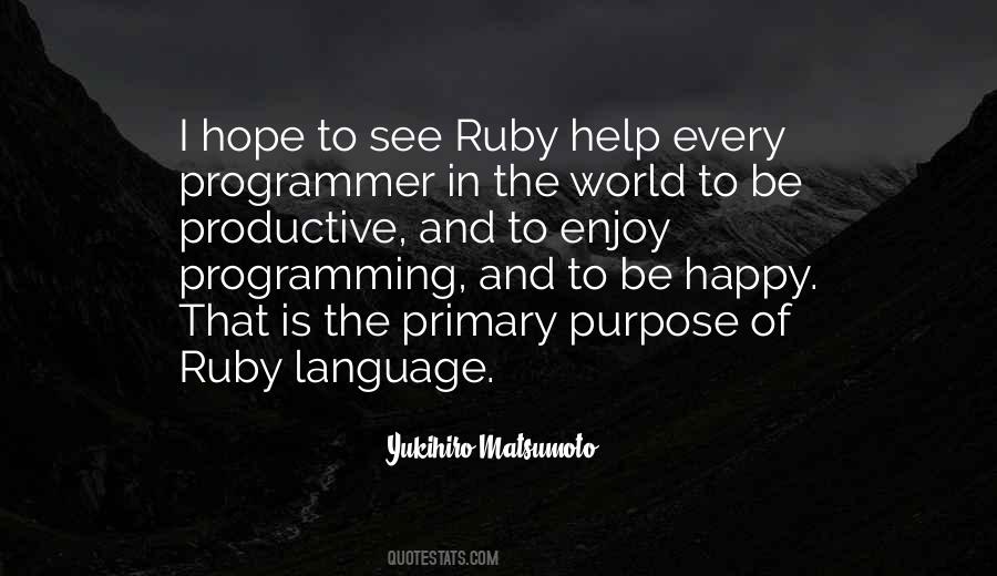 Programming Language Quotes #1782270