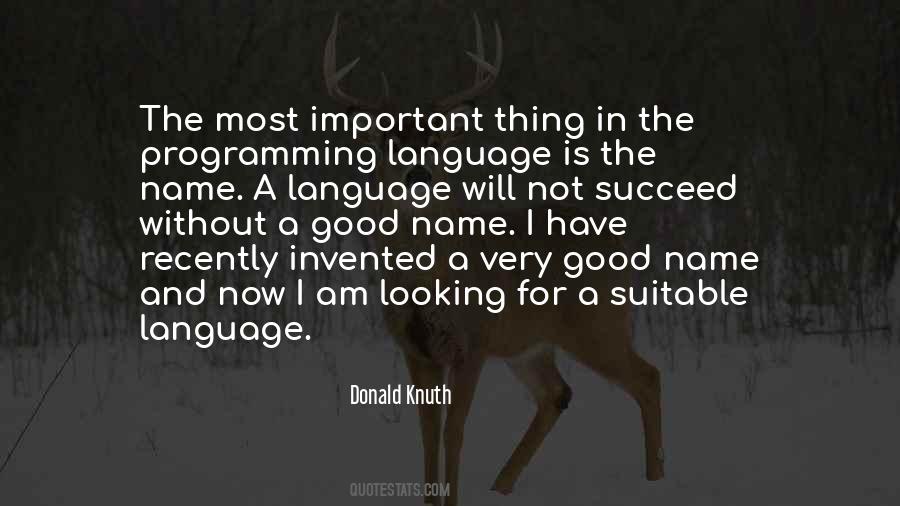 Programming Language Quotes #451284